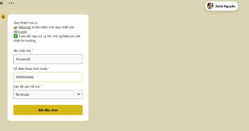Hướng dẫn đăng nhập iWin68 cho người mới 3 Đăng nhập iWin68