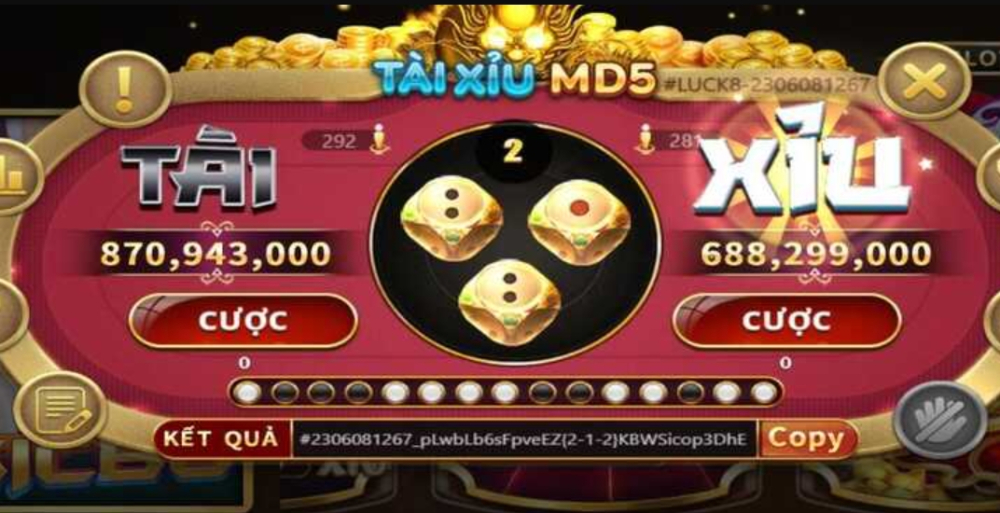 Tài Xỉu MD5 iWin68 1 Mỗi ván tài xỉu sử dụng một mã hash code khác nhau