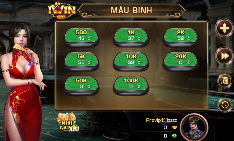 Mậu Binh iWin68 2 Mậu Binh